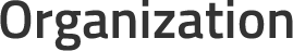Organization